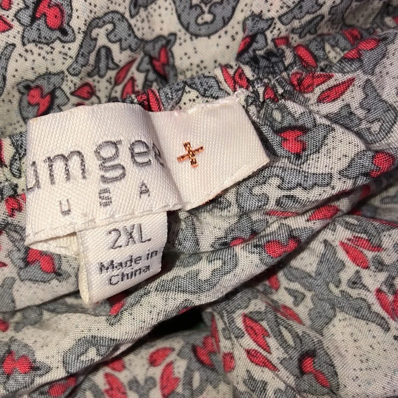 Umgee size 2XL boho floral top - Picture 4 of 5